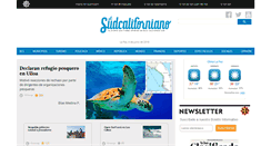 Desktop Screenshot of elsudcaliforniano.com.mx